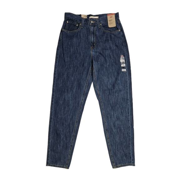 Levi's 80s Mom Jeans Women's 29x30 High Rise Relaxed Hip & Thigh Tapered Leg - Picture 1 of 8